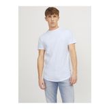 Jack & Jones Yuvarlak Yaka Basic Düz Beyaz Renk Tişört 12164936