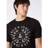 Jack & Jones Yuvarlak Yaka T-Shirt JORJAMES SS TEE EXC, M, 5003120545, Siyah, Erkek