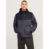 Jack & JonesErkek Kapüşonlu Şişme Mont - 12258441 - 2XL - Gri