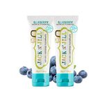 Jack N' Jıll Jack N Jill Doğal Sertifikalı Diş Macunu - Yaban Mersini Aromalı 2’Li Paket (2X50G)