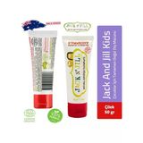 Jack N' Jill Natural Toothpaste Strawberry Organik Çilek Aromalı Diş Macunu