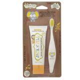 Jack N'Jill Buddy Banana+Elephant Doğal Sertifikalı Diş Fırça & Macun Set