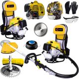 Jack Power X-Torq Power 1200 Metal Şanzıman 12 Hp Sırt Tipi Benzinli Motorlu Ot Çalı Çim Biçme Tırpan