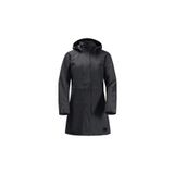 Jack Wolfskin 1107244-6000 Ottawa Siyah Coat Kadın Mont