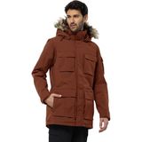 Jack Wolfskin 1107674_2503 Glacier Canyon Parka Gri Erkek Outdoor Mont