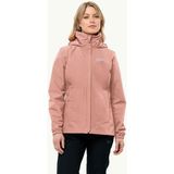 Jack Wolfskin 1111202-2919 Stormy Point 2L Pembe Kadın Ceket