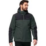 Jack Wolfskin 1114321_2193 Koyu Yeşil Jasper Ins Jkt M Outdoor Erkek Mont