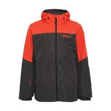 Jack Wolfskin 1115291-2193 Kırmızı Siyah Glaabach 3in1 Erkek Mont