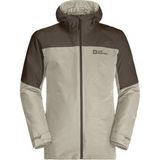 Jack Wolfskin 1115291-A0029 Glaabach 3ın1 Jkt M Erkek Outdoor Mont - Kahverengi
