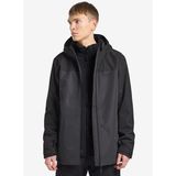 Jack Wolfskin 1115311-6350-TAUBENBERG 3IN1 JKT M Antrasit Kapüşon Yaka Erkek Waterproof Mont