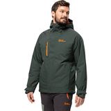 Jack Wolfskin 1115321-4161 Koyu Yeşil Troposphere Erkek Outdoor Ceket