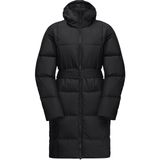 Jack Wolfskin 1206132-6000 Frozen Lake Coat W Kadın Siyah Mont