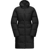 Jack Wolfskin 1206132 Frozen Lake Coat W Windproof Water Repellent Mont Siyah Kadın Mont
