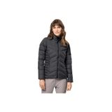 Jack Wolfskin 1206652-6000 TUNDRA DOWN JKT W Siyah Kadın Termal Zip Ceket