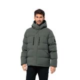 Jack Wolfskin 1207421-4136ROEMERTOR JKT Gri Kapüşon Yaka Regular Fit Kadın Mont