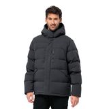 Jack Wolfskin 1207421_6350ROEMERTOR Antrasit Kapüşon Yaka Regular Fit Erkek Mont