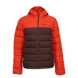 Jack Wolfskin 1207671-2365 Kırmızı Siyah Ather Down Hoody Erkek Mont