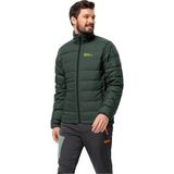 Jack Wolfskin 1207681-T0138 Koyu Yeşil Ather Down Erkek Outdoor Ceketi