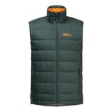 Jack Wolfskin 1207691-4161 Ather Down Vest Yeşil Erkek Yelek