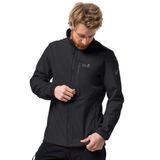 Jack Wolfskin 1305801-6000 Siyah Erkek Montu