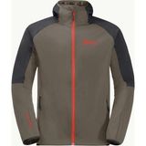 Jack Wolfskin 1306922-5719 Feldberg Kahverengi Hoody M Softshell Erkek Ceket
