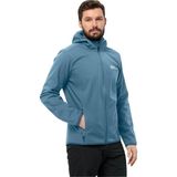 Jack Wolfskin 1307471-C0415 Bornberg M Erkek Softshell Ceket - 2XL - Mavi
