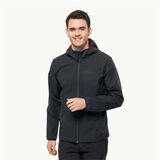 Jack Wolfskin 1307471_6350_002 Bornberg Hoody M Phantom Erkek Outdoor Ceket