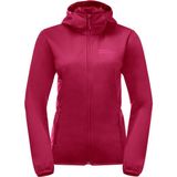 Jack Wolfskin 1307481-2160 Windhain Hoody Kadın Pembe Softshell Ceket
