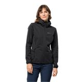 Jack Wolfskin 1307481-6000 Düz Siyah Polar Kadın Sweatshirt