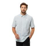 Jack Wolfskin 1404071 Vandra S/S M Gömlek Gri Erkek Gömlek