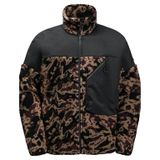 Jack Wolfskin 1711231-8889 Siyah Maarweg Print Jkt Erkek Outdoor Peluş Ceket