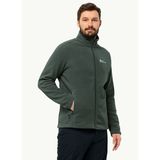 Jack Wolfskin 1711371-T0036WINTERSTEIN FZ M Koyu Yeşil Regular Fit Erkek Mont