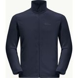 Jack Wolfskin 1711451TR-1010 Mavi Taunus Erkek Polar Ceket