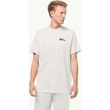 Jack Wolfskin 1808382 Essential Beyaz Erkek T-Shirt