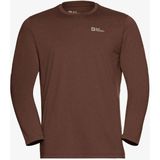 Jack Wolfskin 1808682-D0107 Sky Thermal L/s M Erkek Üst Içlik - Kahverengi - XL