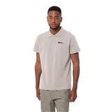 Jack Wolfskin 1809301Tr Essential Polo M Beyaz Erkek T-Shirt, 5127 cotton white, L