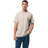 Jack Wolfskin 1809791TR Jack Tent T Kırık Beyaz Erkek T-shirt