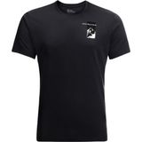 Jack Wolfskin 1809941TR-6350 Vonnan S/S Graphic T M Gri Erkek T-Shirt