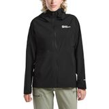 Jack Wolfskin A63767 Prelight 2.5L Lt Jkt W Yağmurluk Siyah Kadın Outdoor, 6000 BLACK, S