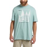 Jack Wolfskin A63860TRFREEROAMER T M Yeşil Bisiklet Yaka Regular Fit Düz Erkek T-Shirt