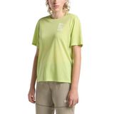 Jack Wolfskin A63953 Vonnan Graphic T W Açık Yeşil Kadın T-Shirt, T0234 EXPLORE cool matcha, XS