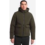 Jack Wolfskin A65023_E0205-NORTHERN Lıte Hooded J Koyu Yeşil Düz Erkek Mont