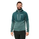 JACK WOLFSKIN ALPGRAT PRO INS FZ M Erkek OUTDOOR CEKETİ, Jade Green, S