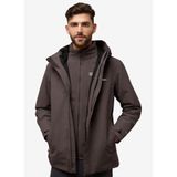 Jack Wolfskin Altenberg 3in1 Ceket, XL, A61864_D0108, Kahve, Erkek