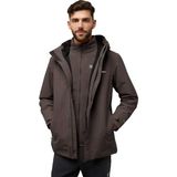 Jack Wolfskin Altenberg 3in1 Erkek Kahverengi Outdoor Ceketi - 2XL
