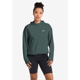 Jack Wolfskin ASTROTRAIL HOODY W Kadın Sweatshirt, oyster, S
