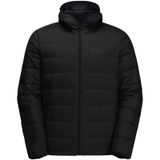 Jack Wolfskin Ather Down Hoody Erkek Outdoor Montu Siyah