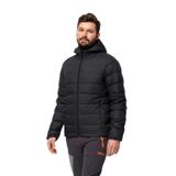 JACK WOLFSKIN ATHER DOWN HOODY M Erkek Ceket black XL