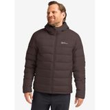 Jack Wolfskin Ather Down Hoody M Rd Erkek Ceket, Kahve, S Beden S