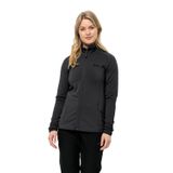 JACK WOLFSKIN BAISELBERG FZ W Kadın POLAR CEKET, black, XS